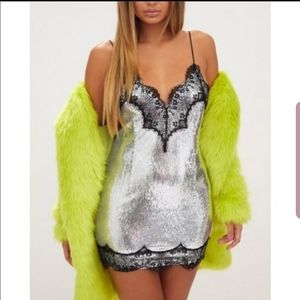 PLT x Kourtney Kardashian Sequin Mini